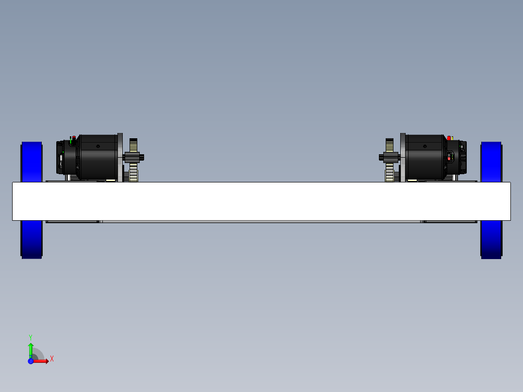 A3003433-FRC比赛机器人底盘前视图