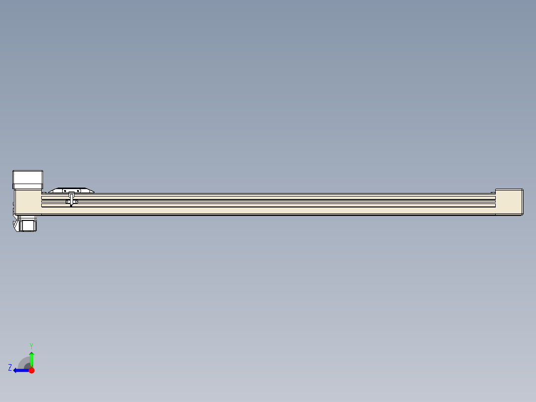 同步带全封闭直线模组TPA-HCB-65S-90-L850-ML-Y-P10-N3右视图