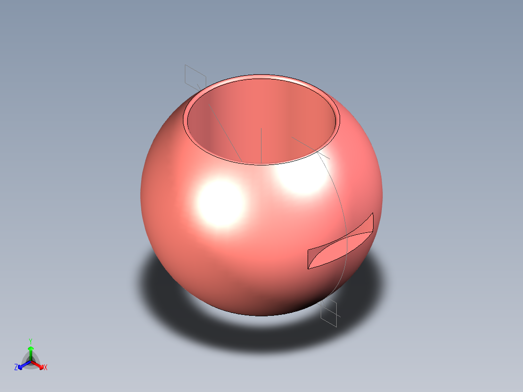 管道手动球阀-水管开关阀-手动阀门User Library-md52c150dn65_MD52DN65.BP主视图