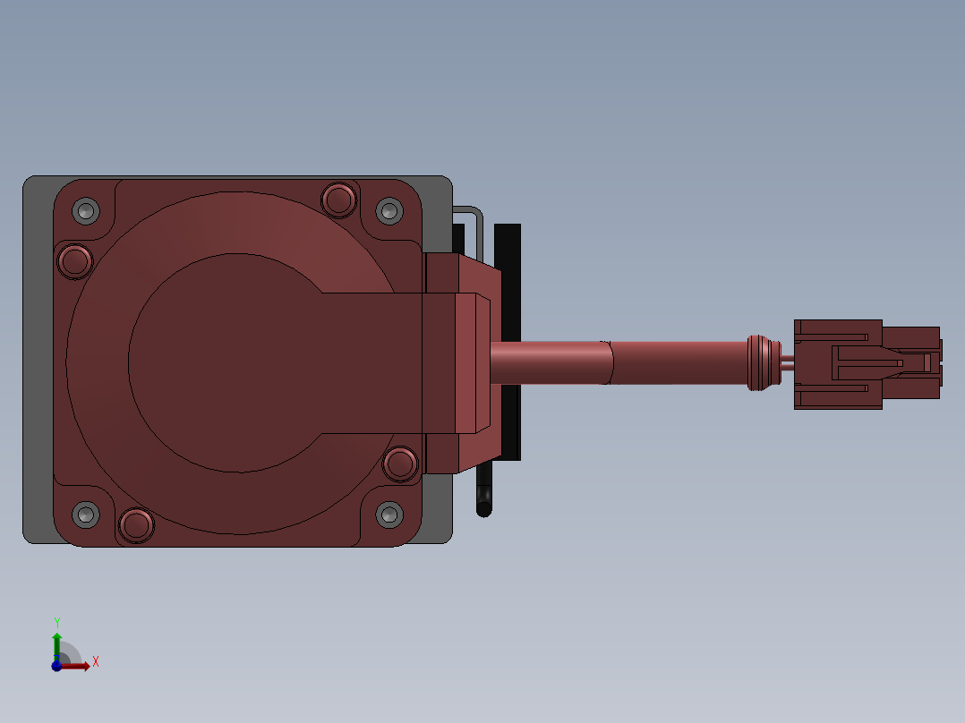 精密模组MY60-T10-650L-BC-P20B-C4-C前视图