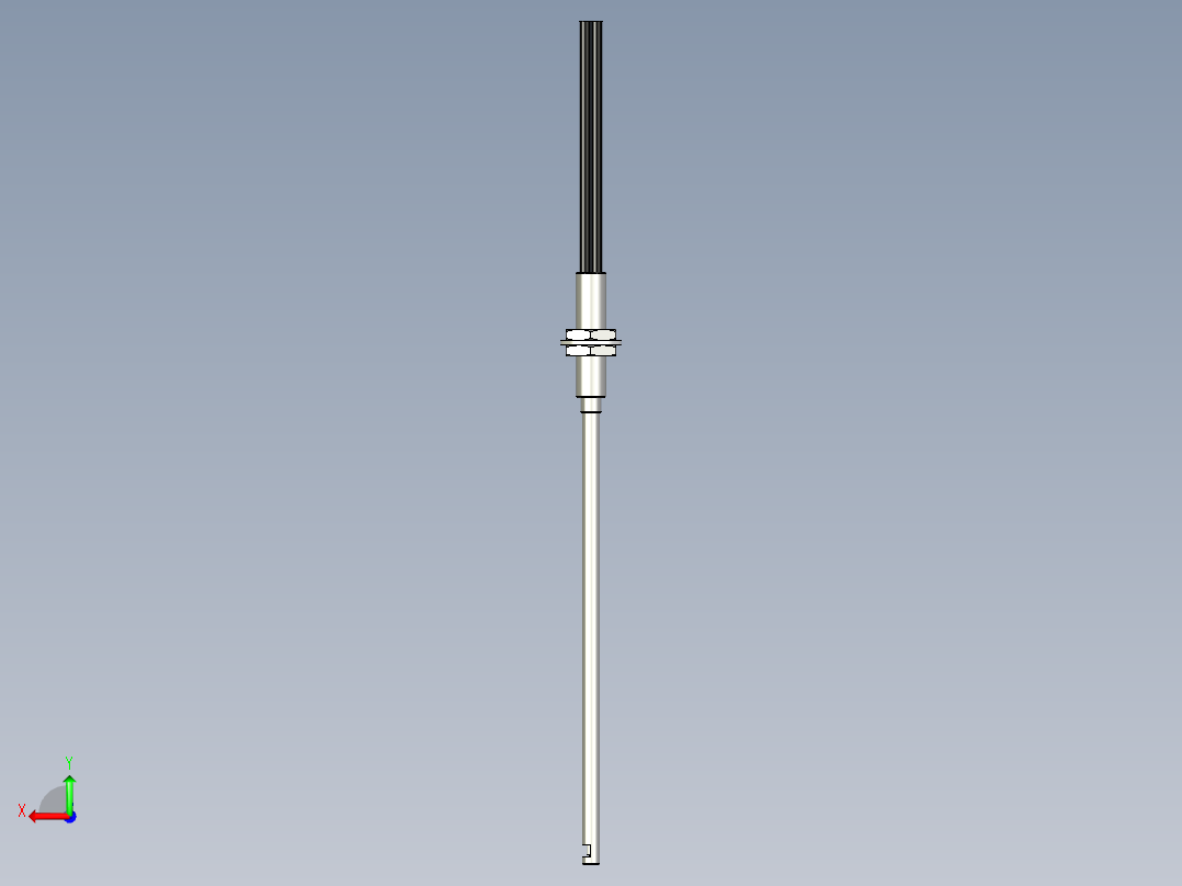 侧视光纤_漫反射型FR-F612-L后视图