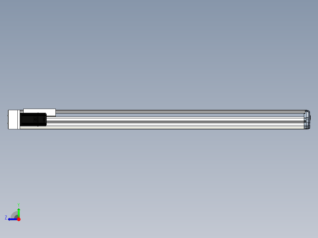 Toyo东佑达直线模组-ETH17-1150-BL-M40右视图