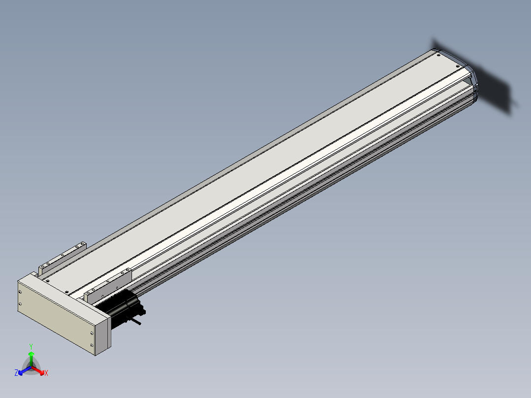Toyo东佑达直线模组-ETH17-1150-BL-M40正等轴测图