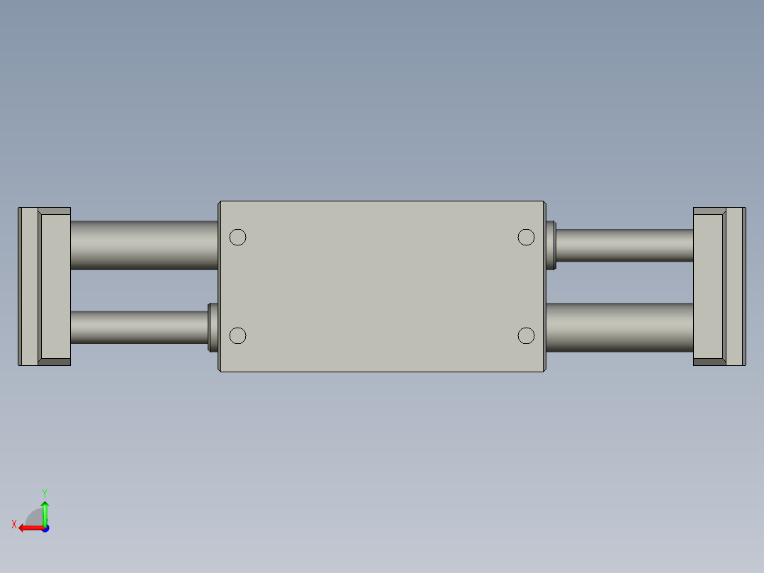 普通气爪PH06-20L后视图