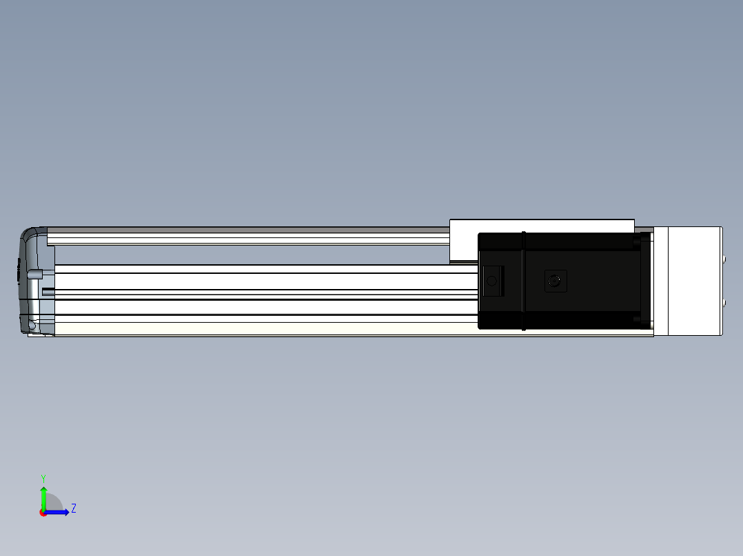 Toyo东佑达直线模组-ETH17-300-BR-M75左视图