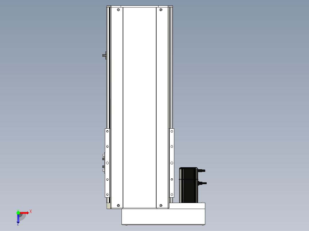 Toyo东佑达直线模组-ETH22-350-BL-400W俯视图