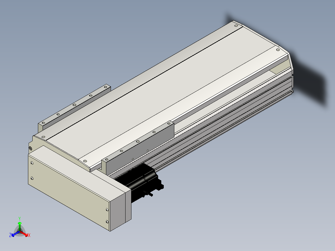 Toyo东佑达直线模组-ETH22-350-BL-400W正等轴测图