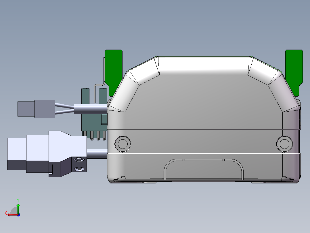 MTH丝杆半封闭模组MTH12-M-P100W后视图