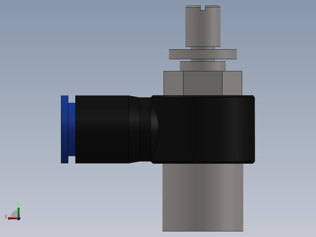 Ø8 x 3-8 - CONTROLE DE FLUXO 90° BANJO (C0K510838)后视图