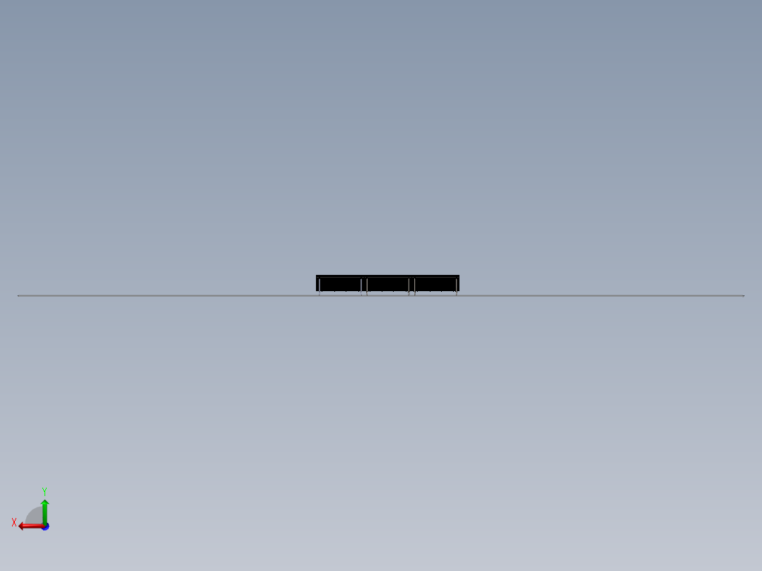 太阳能电池板安装结构2后视图
