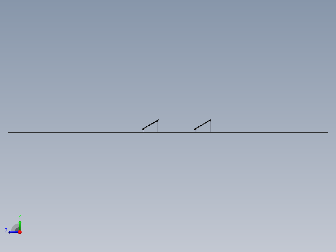 太阳能电池板安装结构2右视图