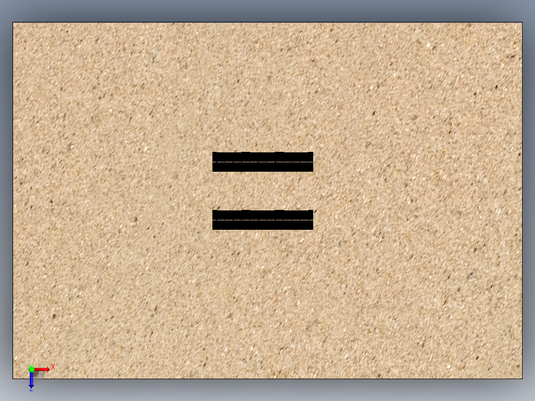 太阳能电池板安装结构2俯视图