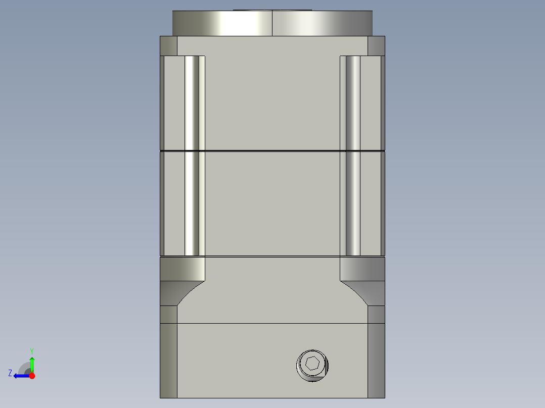 斜齿孔PGH090-L1 14-50-70-M5右视图