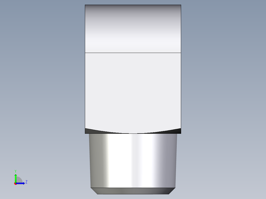 卡套式工业通用硬管接头EO_Male_stud_elbow_WE12LRCFX左视图