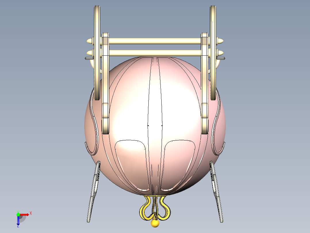 欧式雕花俯视图