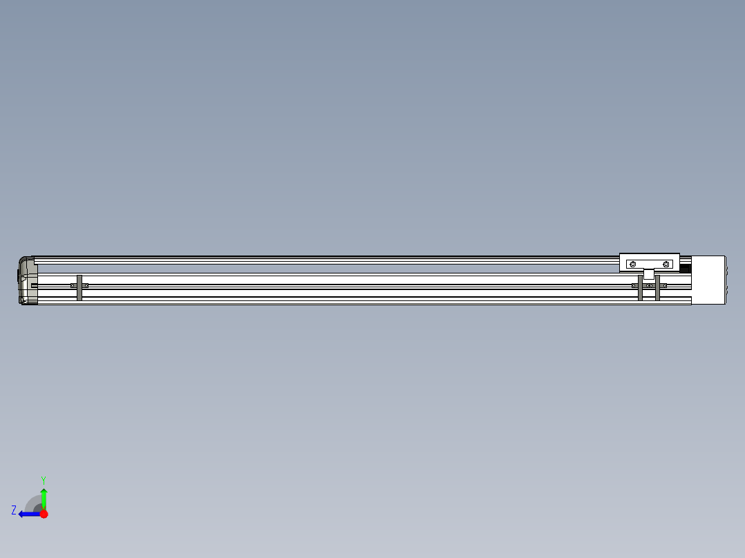 Toyo东佑达直线模组-ETH13-850-BL-200W右视图