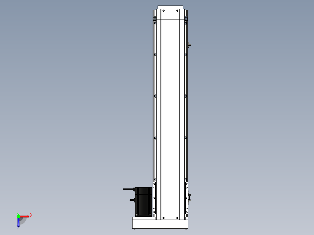 Toyo东佑达直线模组-ETH17-800-BR-M75俯视图