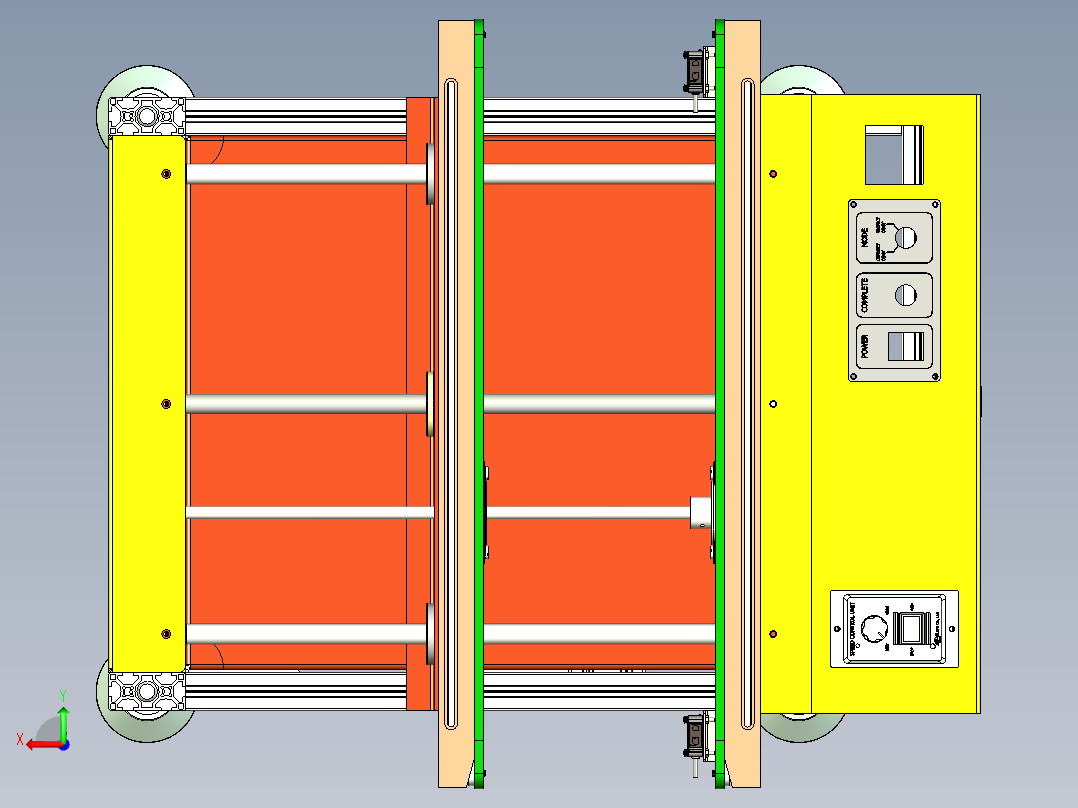 SMT输送机后视图