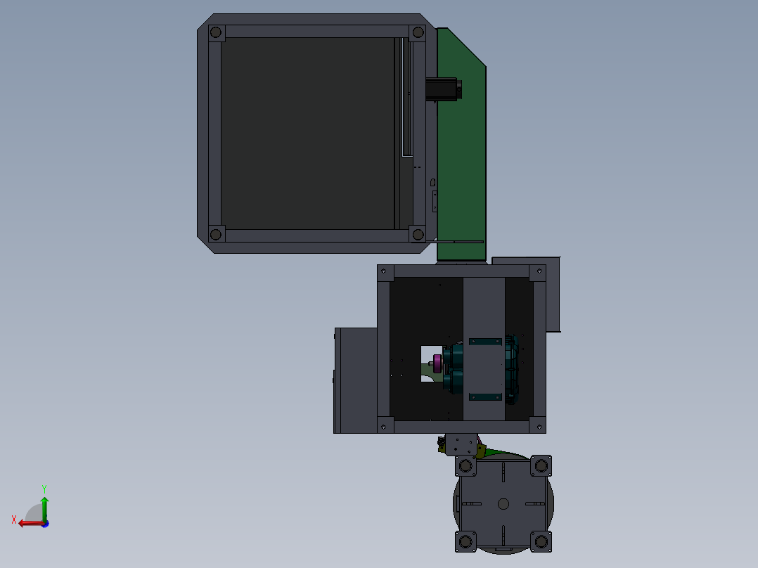 乒乓球上打孔插入塞子机sw21后视图