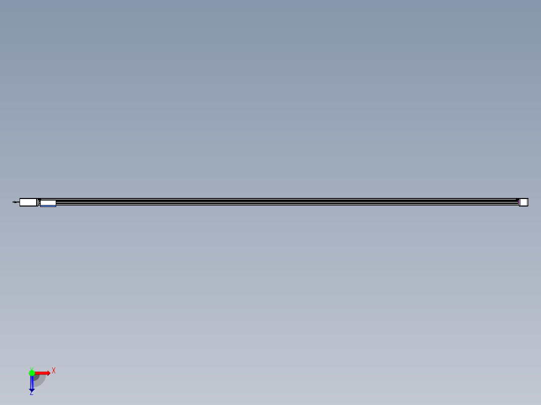 威洛博LB.GB同步带传动--欧规系列GB8-L96-S5350-BR-P75俯视图