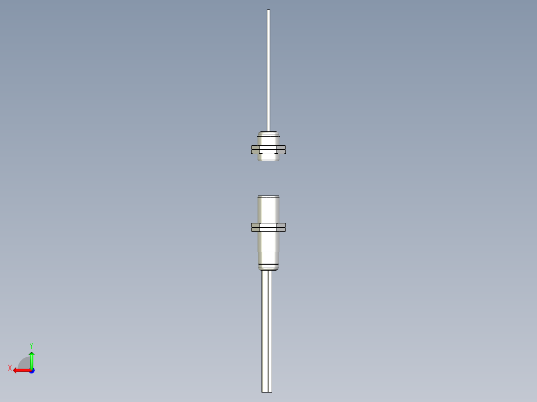 超声波传感器USDB2060_3D后视图
