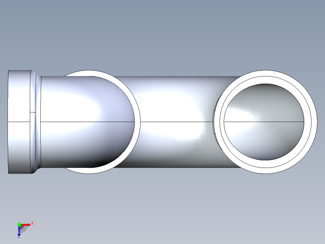 船舶管路系统S26_SeaDrainPLUS_TrapCleanout-SxS_37E171903_3in Sea Drain Plus - P-TrapCleanout-SxS俯视图