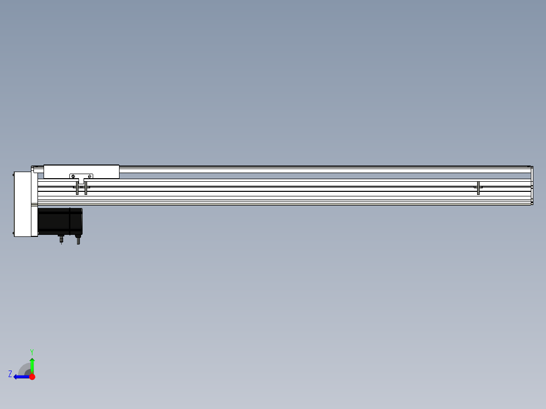 Toyo东佑达直线模组-ETH22-1200-BM-750W右视图