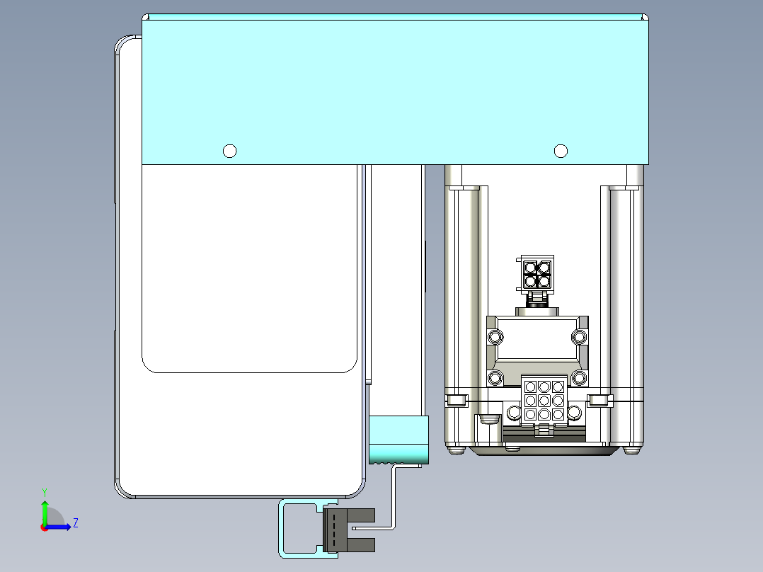 威洛博VBC同步带传动一无尘环境VBC14-L45-S2800-BRU-ZP40-C3左视图