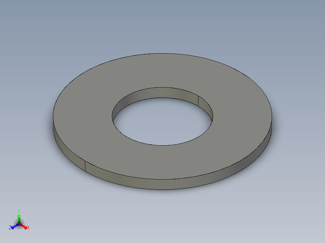 基恩士FS-L51_washer_kc图纸模型正等轴测图