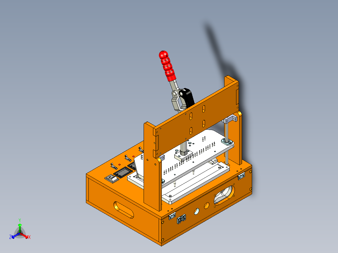 PCB板检测设备 (1)主视图