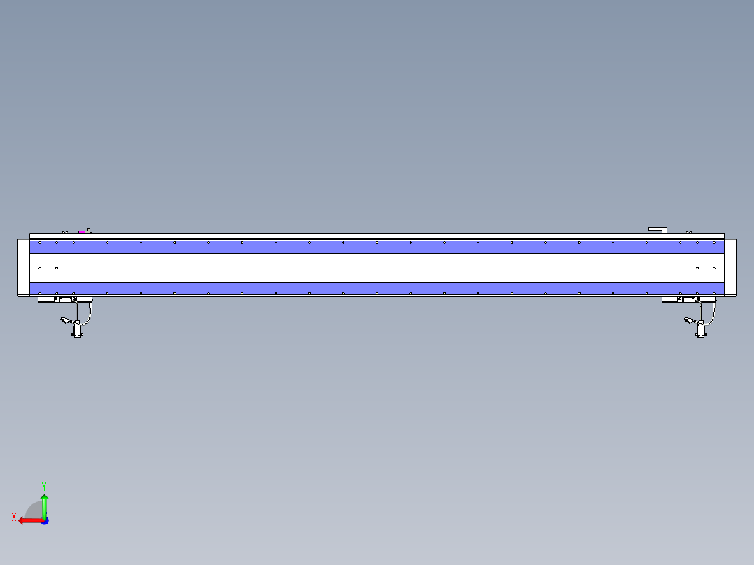 威洛博VL系列直线电机模组-2VL17E2-S1650后视图