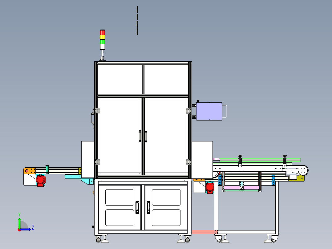 A8_药水瓶自动开箱装箱设备左视图