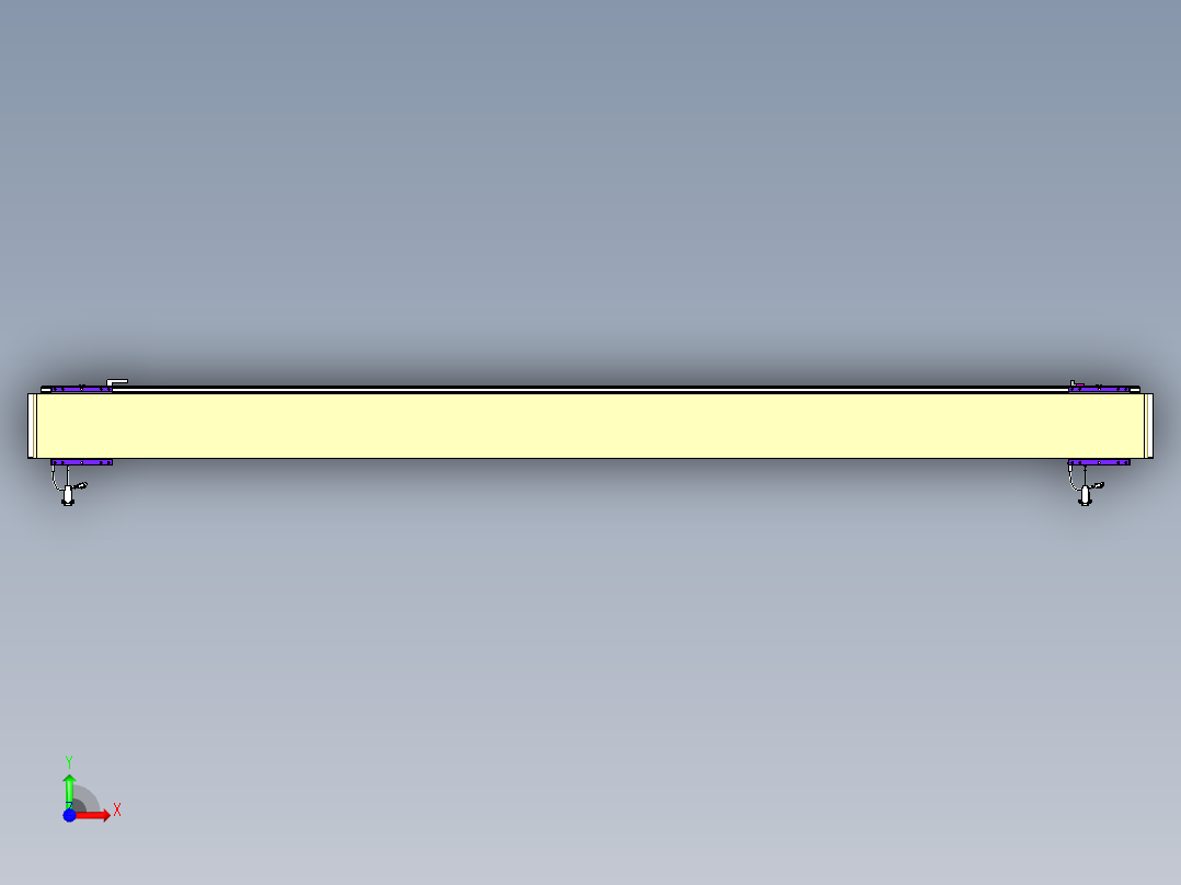 威洛博VL系列直线电机模组-2VL17E2-S2450前视图