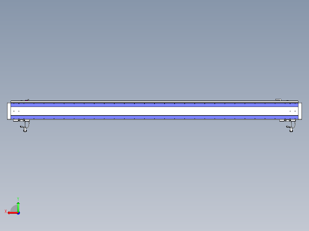 威洛博VL系列直线电机模组-2VL17E2-S2450后视图