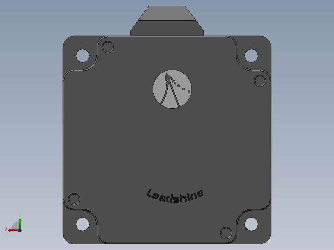 雷赛步进电机86CM45后视图