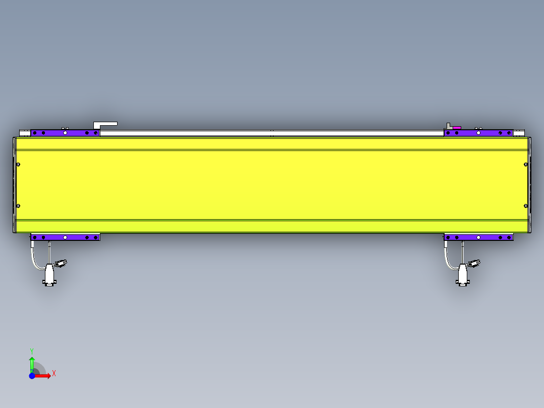 威洛博VL系列直线电机模组-2VL22H2-S750前视图