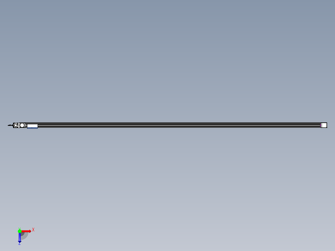 威洛博LB.GB同步带传动--欧规系列GB8-L96-S4850-BL-P75俯视图