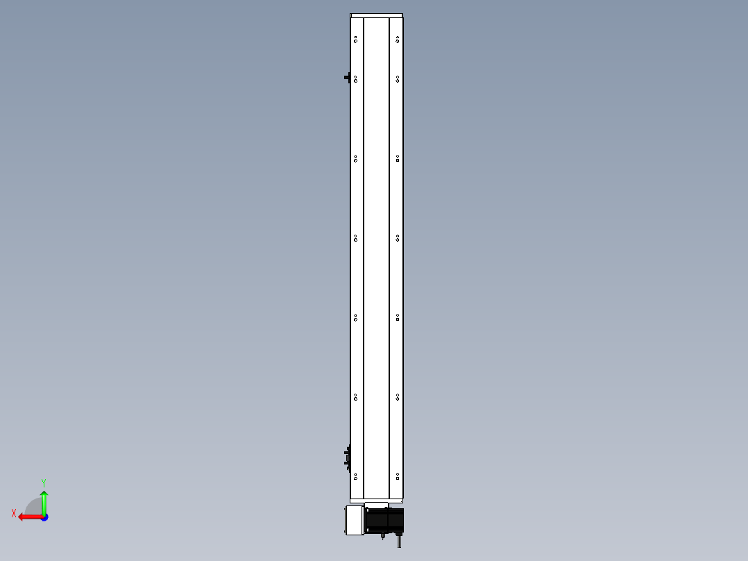 Toyo东佑达直线模组-ETB14-RD-950后视图