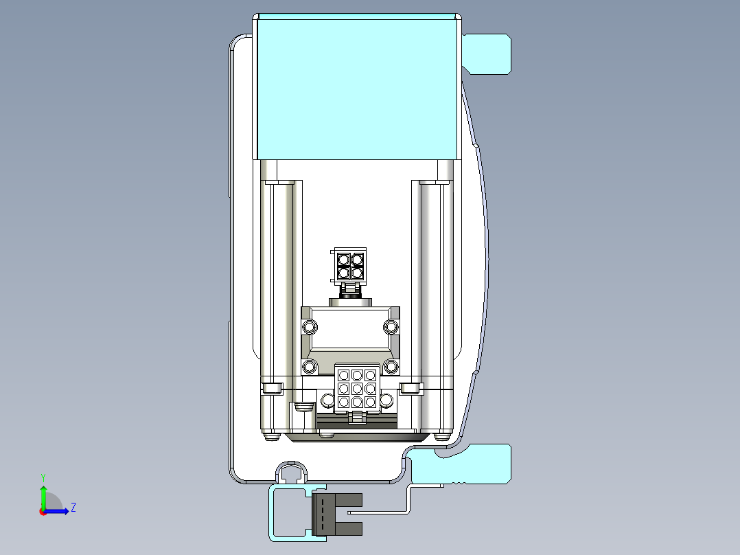 威洛博VBF同步带传动一般环境VBF14-L45-S2250-BR-ZP40-C3左视图