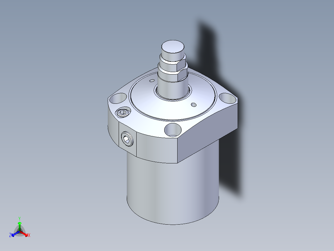 KOSMEKLC0752-GxM-E多系列多零件图纸模型正等轴测图