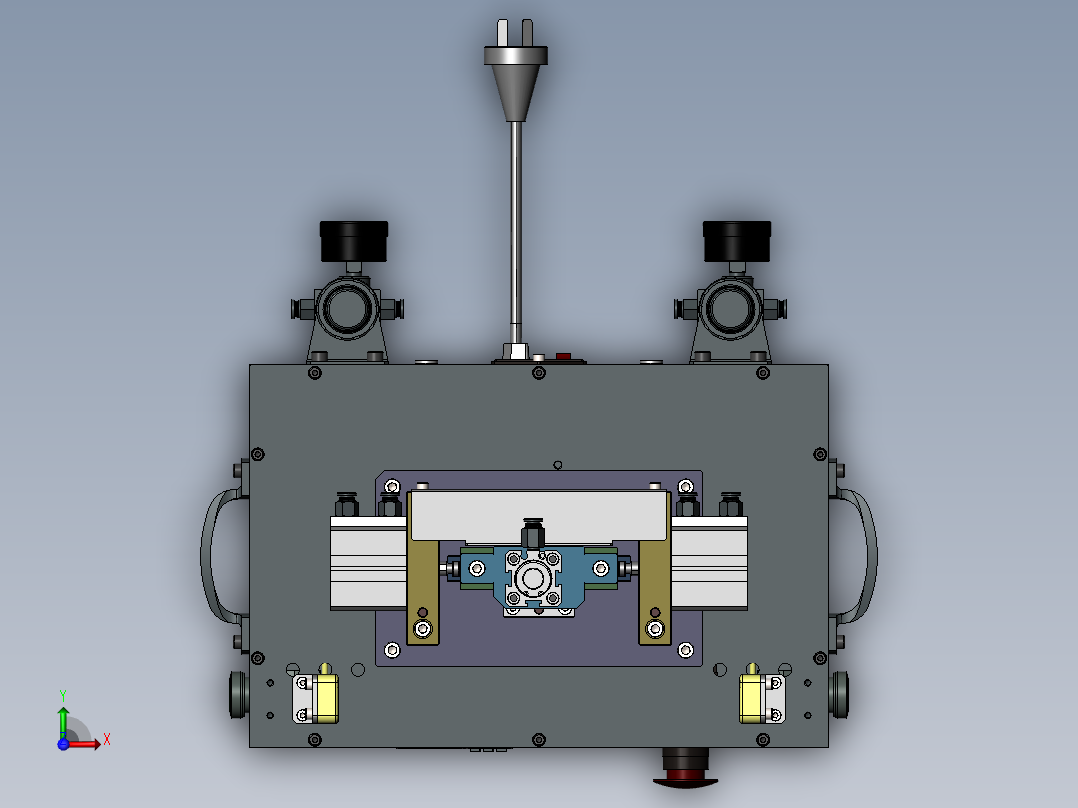压合治具前视图