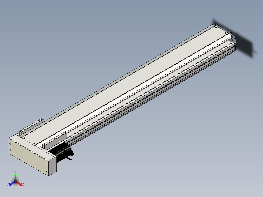 Toyo东佑达直线模组-ETH17-1100-BL-M40正等轴测图