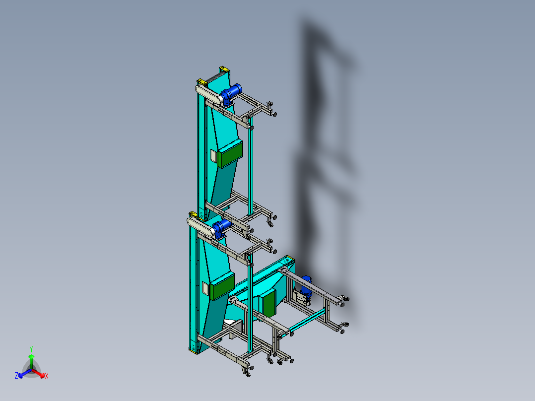 输送机-TL正等轴测图