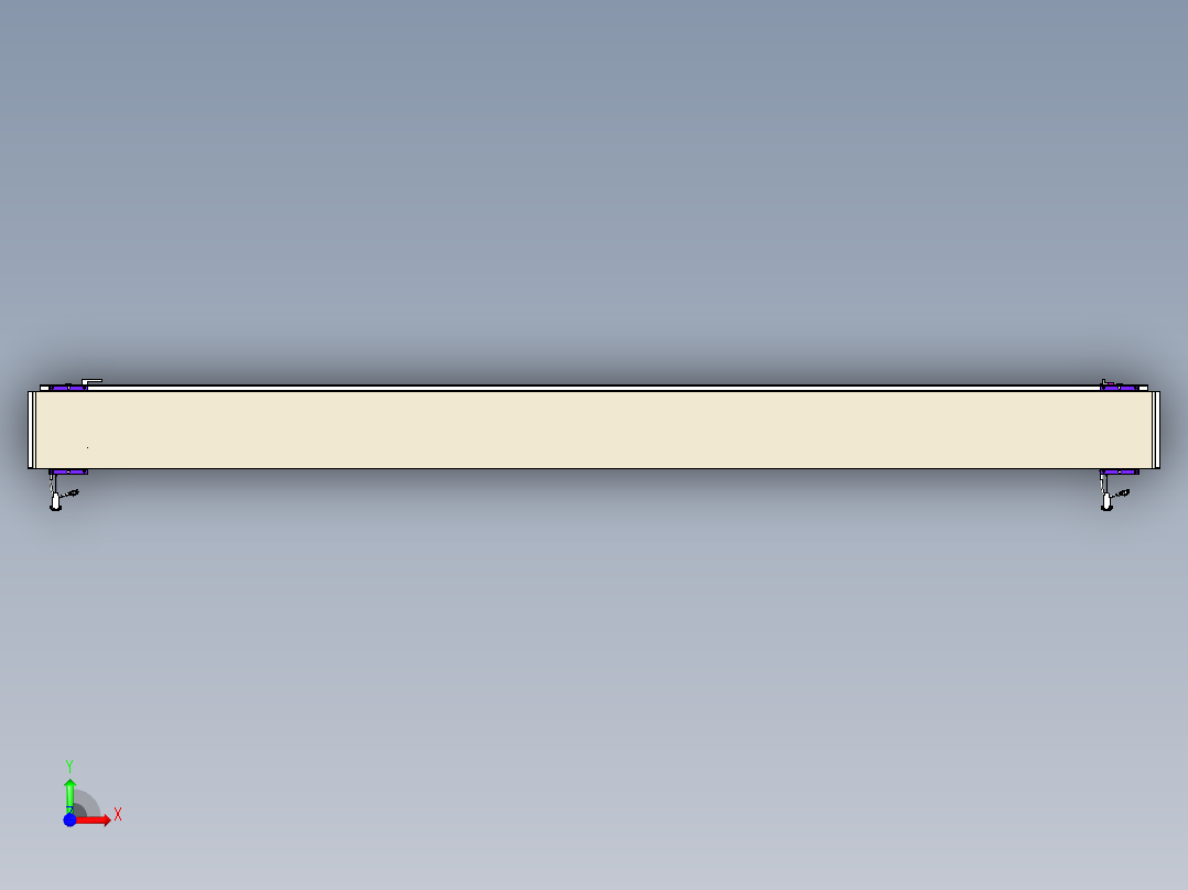威洛博VL系列直线电机模组-2VL22H1-S2850前视图