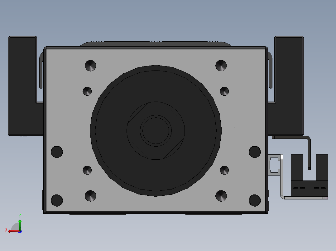 模组MK86-S2-F0C后视图