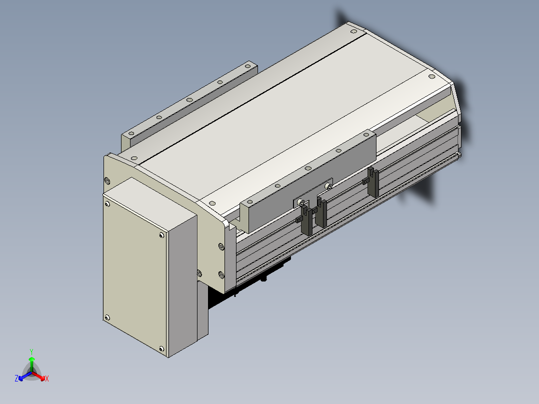 Toyo东佑达直线模组-ETH22-100-BM-750W+煞車主视图