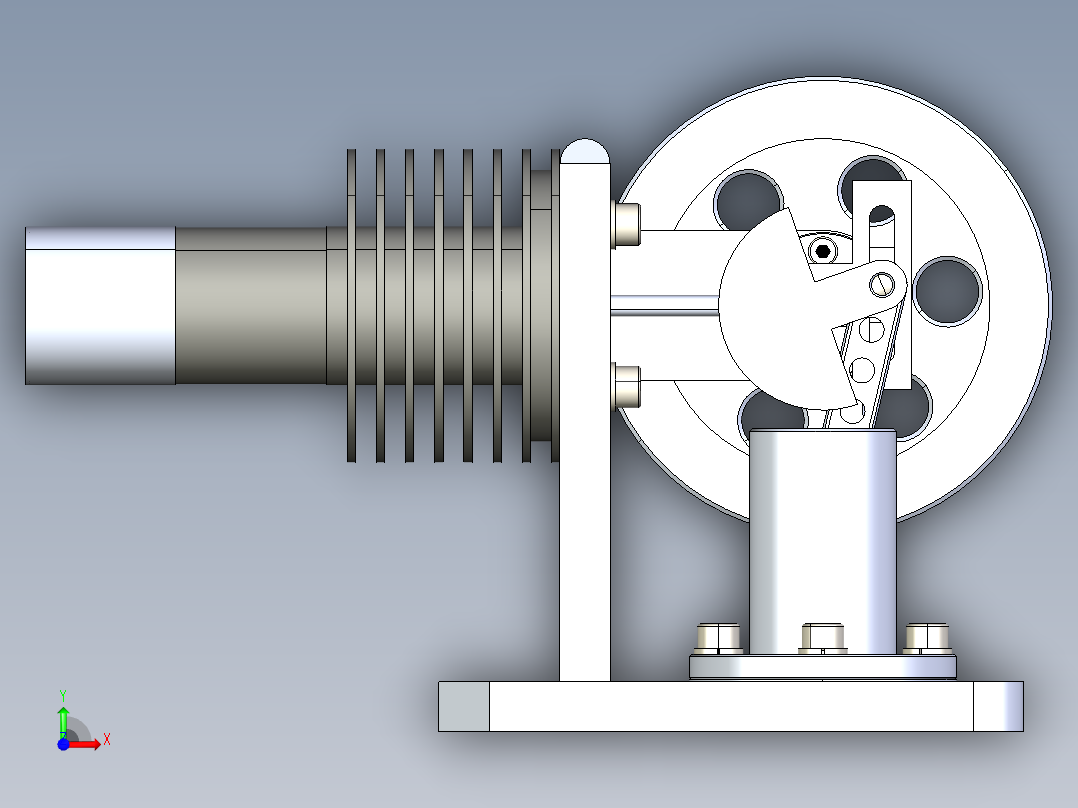 发动机 (20)前视图