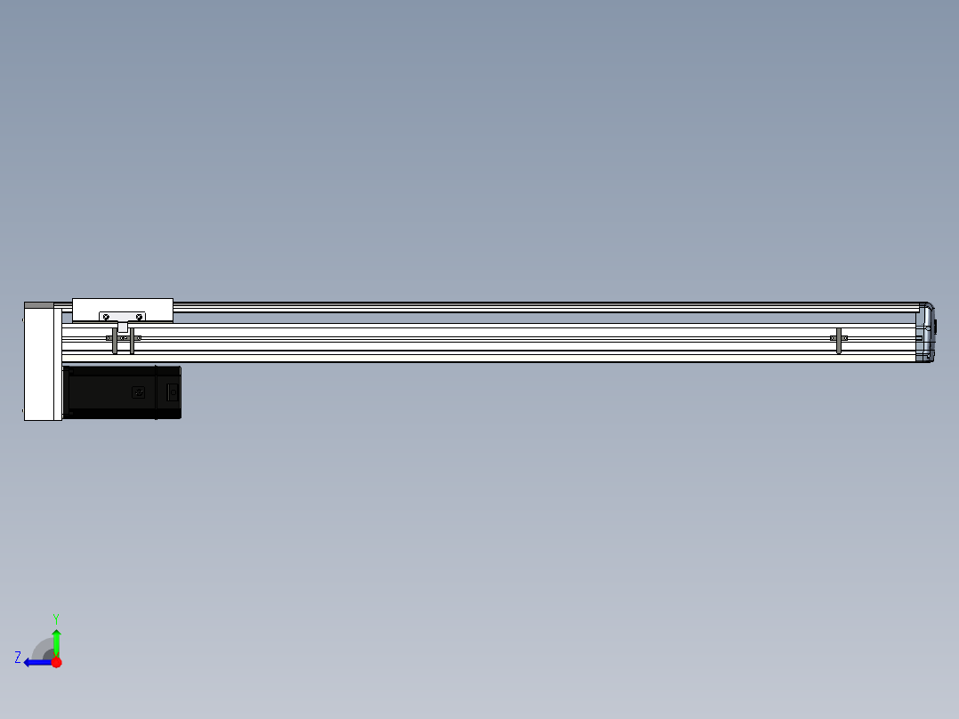 Toyo东佑达直线模组-ETH17-1100-BM-M75B右视图
