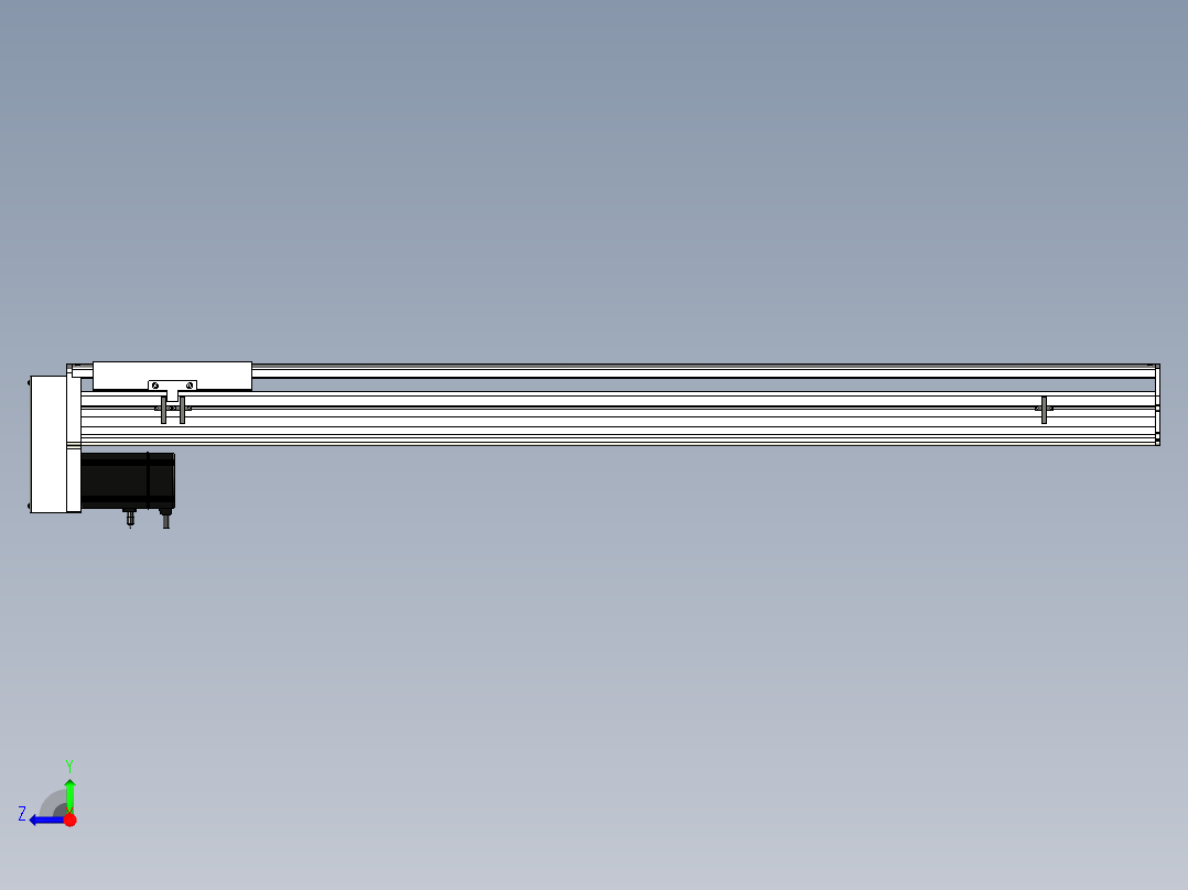 Toyo东佑达直线模组-ETH22-1250-BM-750W右视图