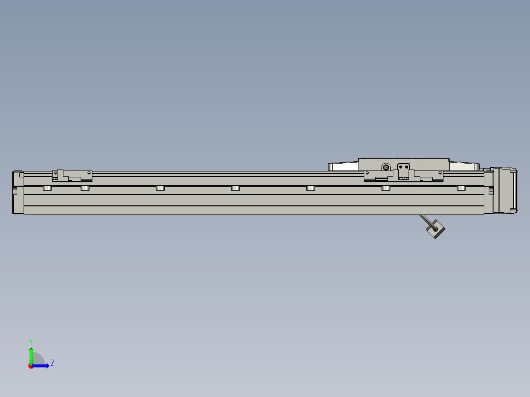 威洛博模组VGTH12-L10-C-S400-BL-ZT40-C3左视图